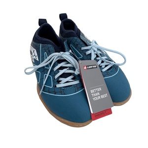 NEW Lotto Sport Italia Kids Indoor Soccer Shoes